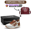 TÊNIS ORTOPÉDICO MK + BOLSA DE COURO BALIDAISHU - [ÚLTIMAS UNIDADES]