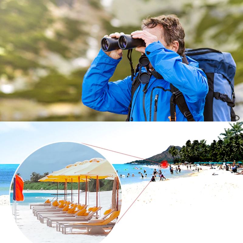 Binóculos Profissional HD 80x80 | Longo alcance & Visão Noturna HRZ1560