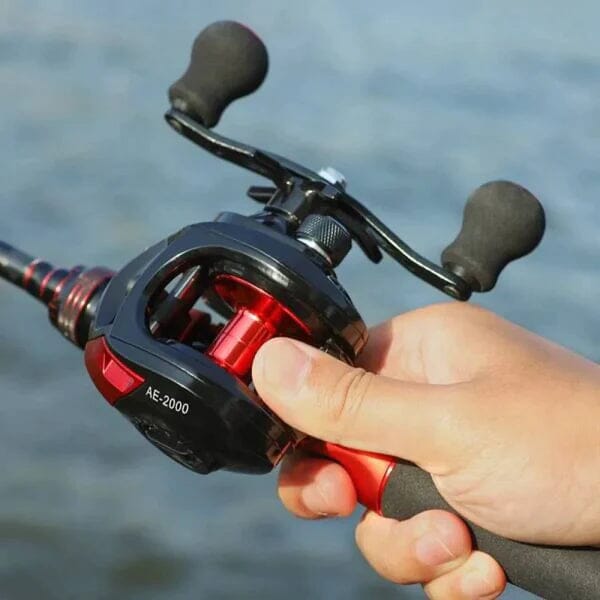 Carretilha de Pesca Max Drag 8KG 7.2:1 - AE2000 HRZ1310