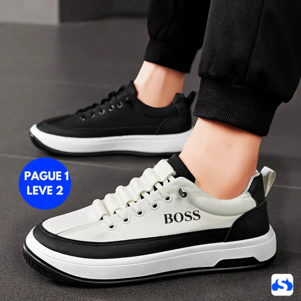 [COMPRE 1 LEVE 2] Tênis Masculino BOSS Casual - QUEIMA DE ESTOQUE!