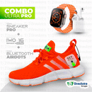 Combo em Oferta 3x1 TÊNIS NEWFIT + IWO SERIES 8 ULTRA + FONE BLUETOOTH PRO | ENVIO IMEDIATO