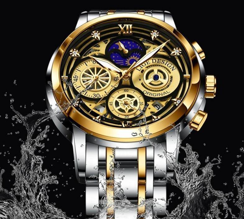 Relógio Casual Masculino Design Top