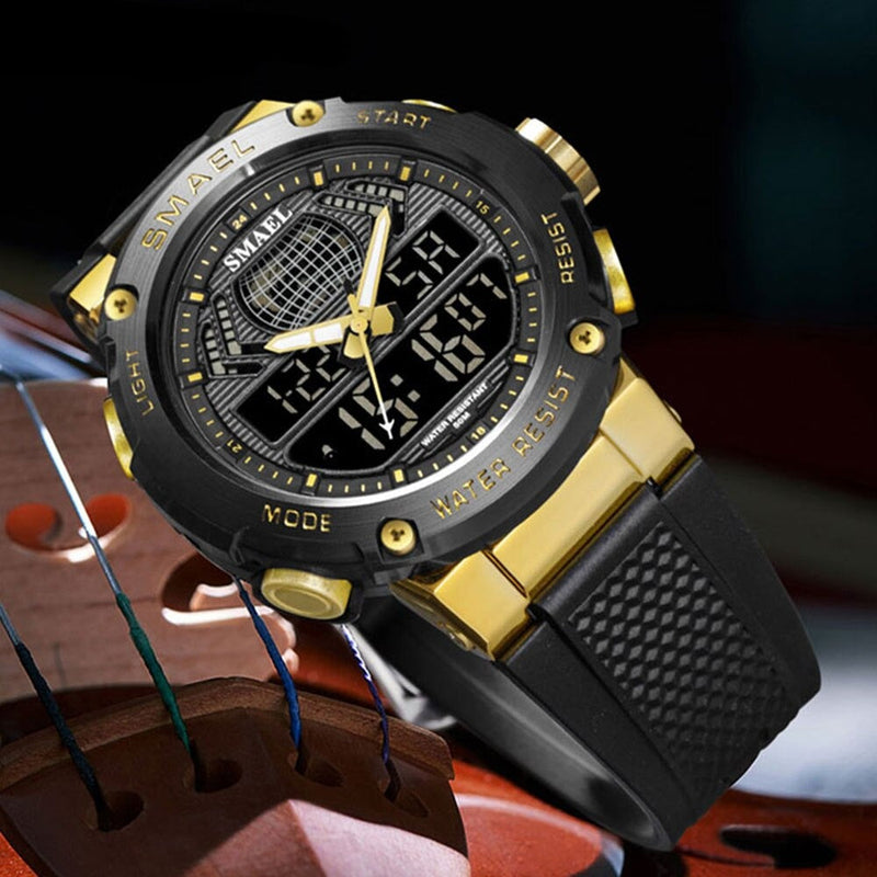 Relógio Casual Masculino Dual display