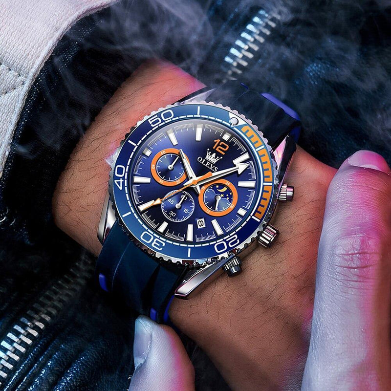 Relógio Casual Masculino OLEVS Original - Edição Limitada