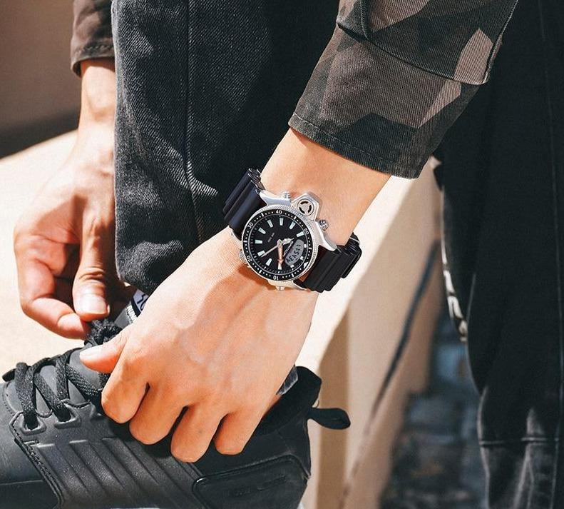 Relógio Casual Masculino SHARK LAND 45